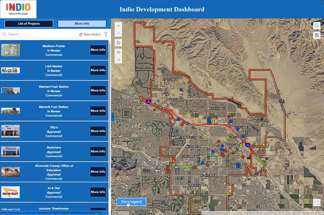Development Dashboard